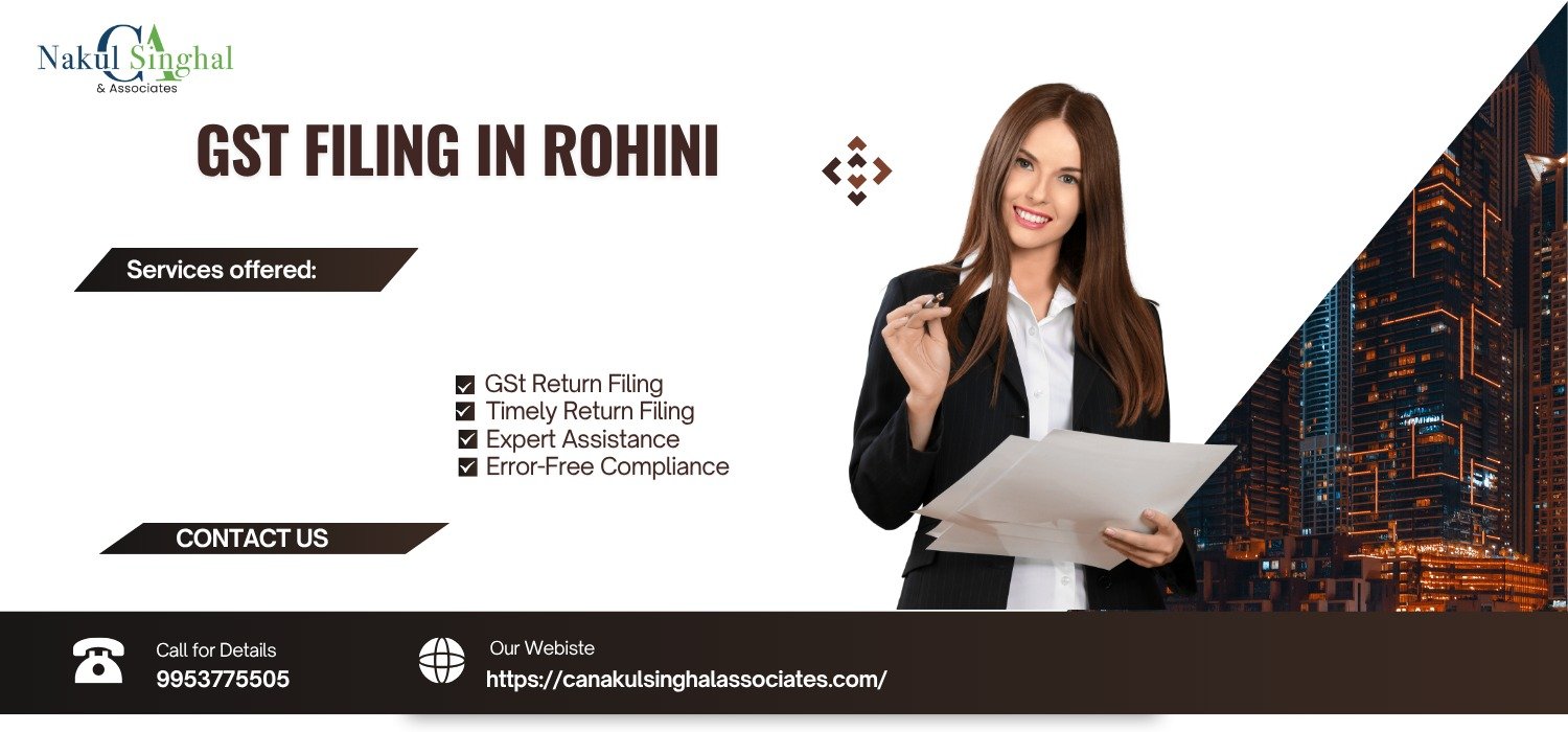 GST filing in rohini